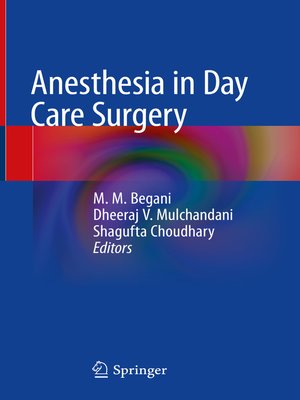 cover image of Anesthesia in Day Care Surgery